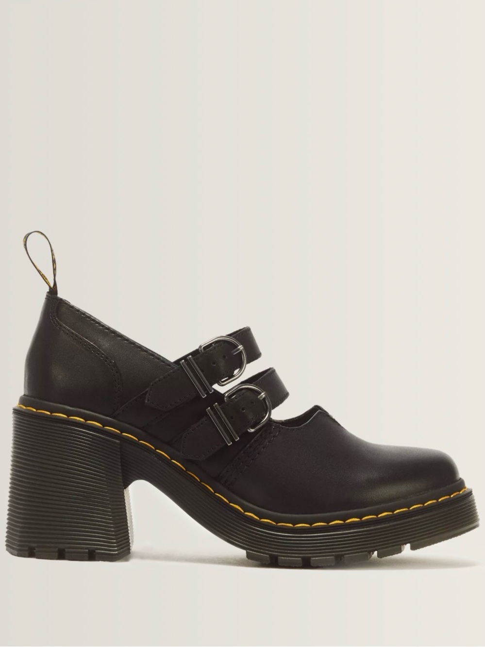 Dr. Martens Eviee Sendal Leather Heeled Shoes